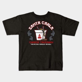 Santa Carla Chinese Takeaway Kids T-Shirt